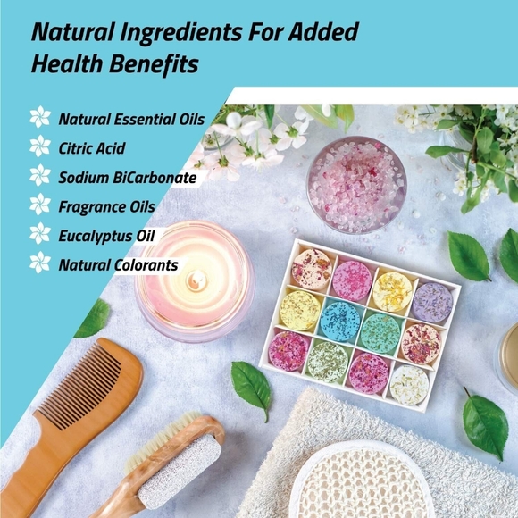 Deoxom Shower Bombs- Natural, Vegan - Shower Steamers- Beauty Essentials - Picture 5 of 7